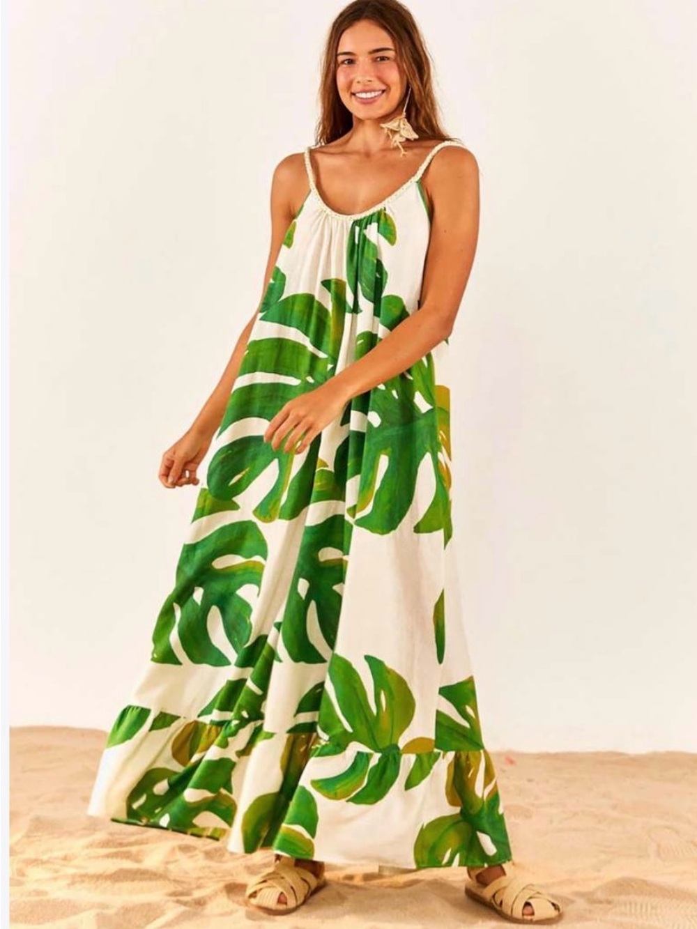 Farm Rio Monstera Dress
